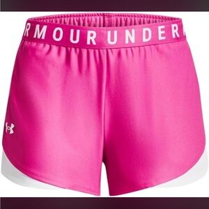 Under Armour XXL Play Up Shorts 3.0 Women's Shorts Hot pink
